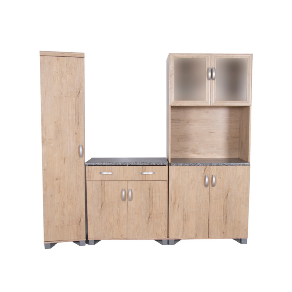 Mars 3pce Kitchen Scheme Oak