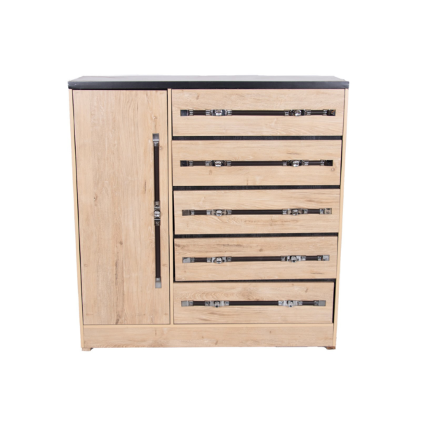 Mini Storage 5 drawers Oak