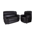 Delta 4Piece Lounge Suite Black